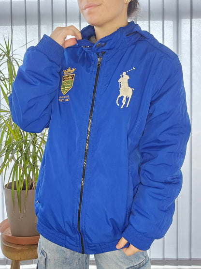 Veste à capuche bleu - S/M