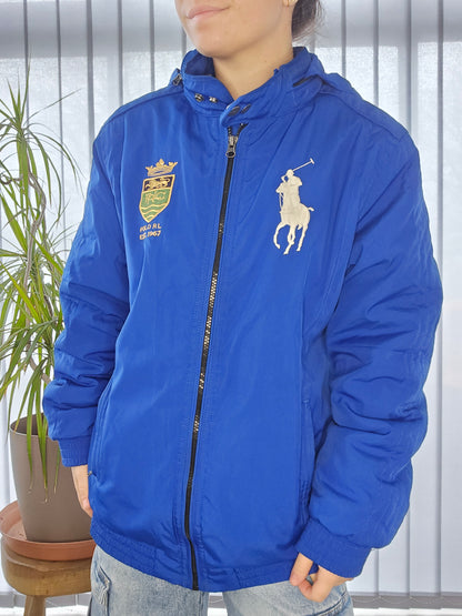 Veste à capuche bleu - S/M
