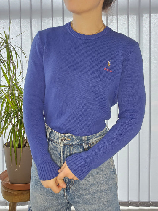 Pull bleu récente collection - XS/34