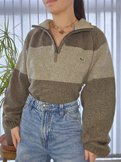 Pull camionneur en maille épaisse vintage - XL/42