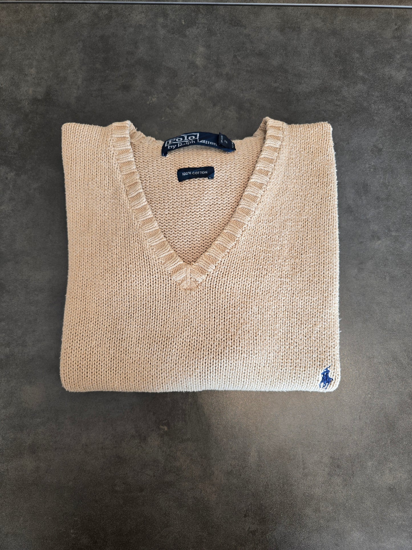 Pull sans manches beige - L/40