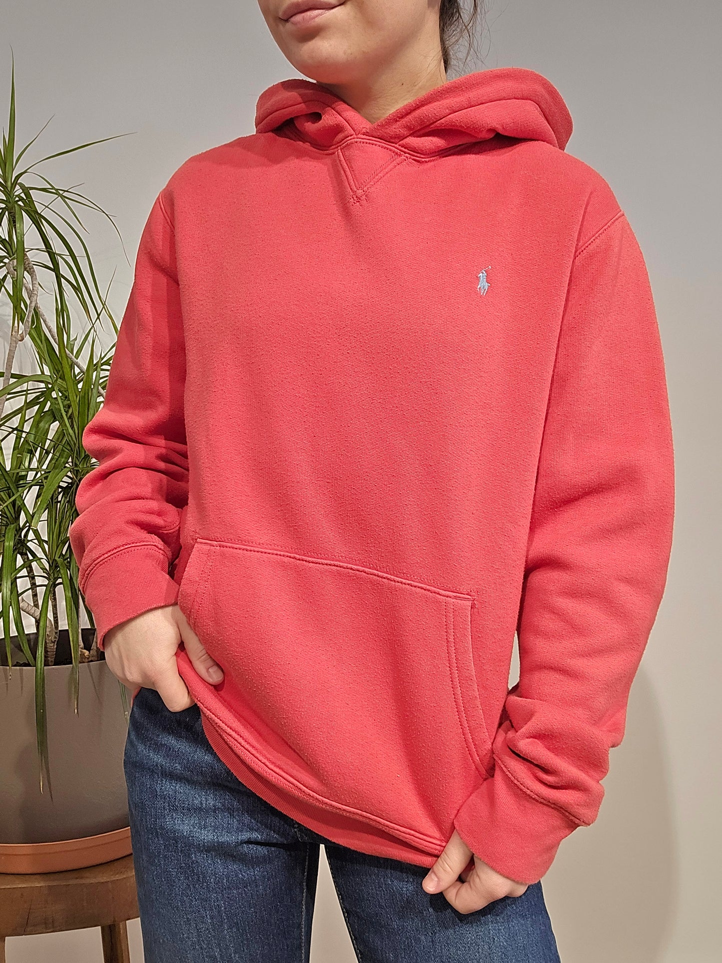 Sweat à capuche rouge - M/38