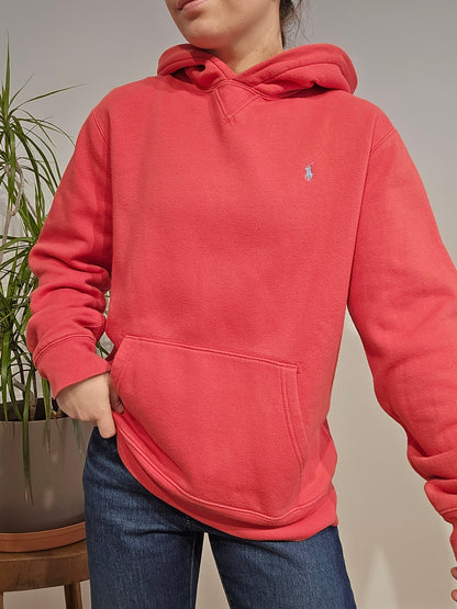 Sweat à capuche rouge - M/38