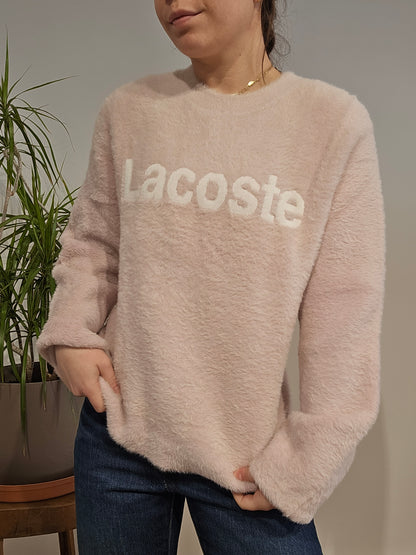 Pull en moumoute douce rose clair - L/XL