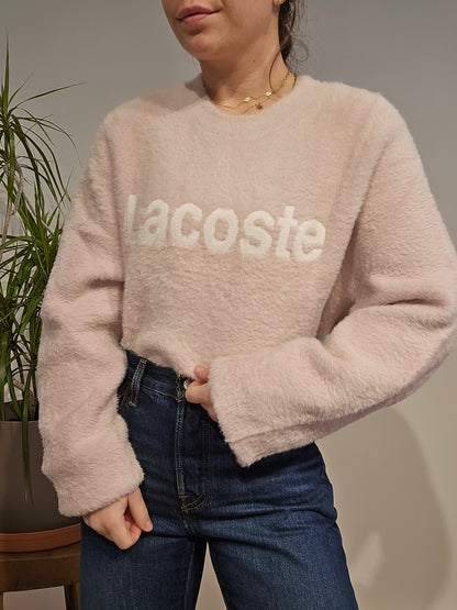 Pull en moumoute douce rose clair - L/XL