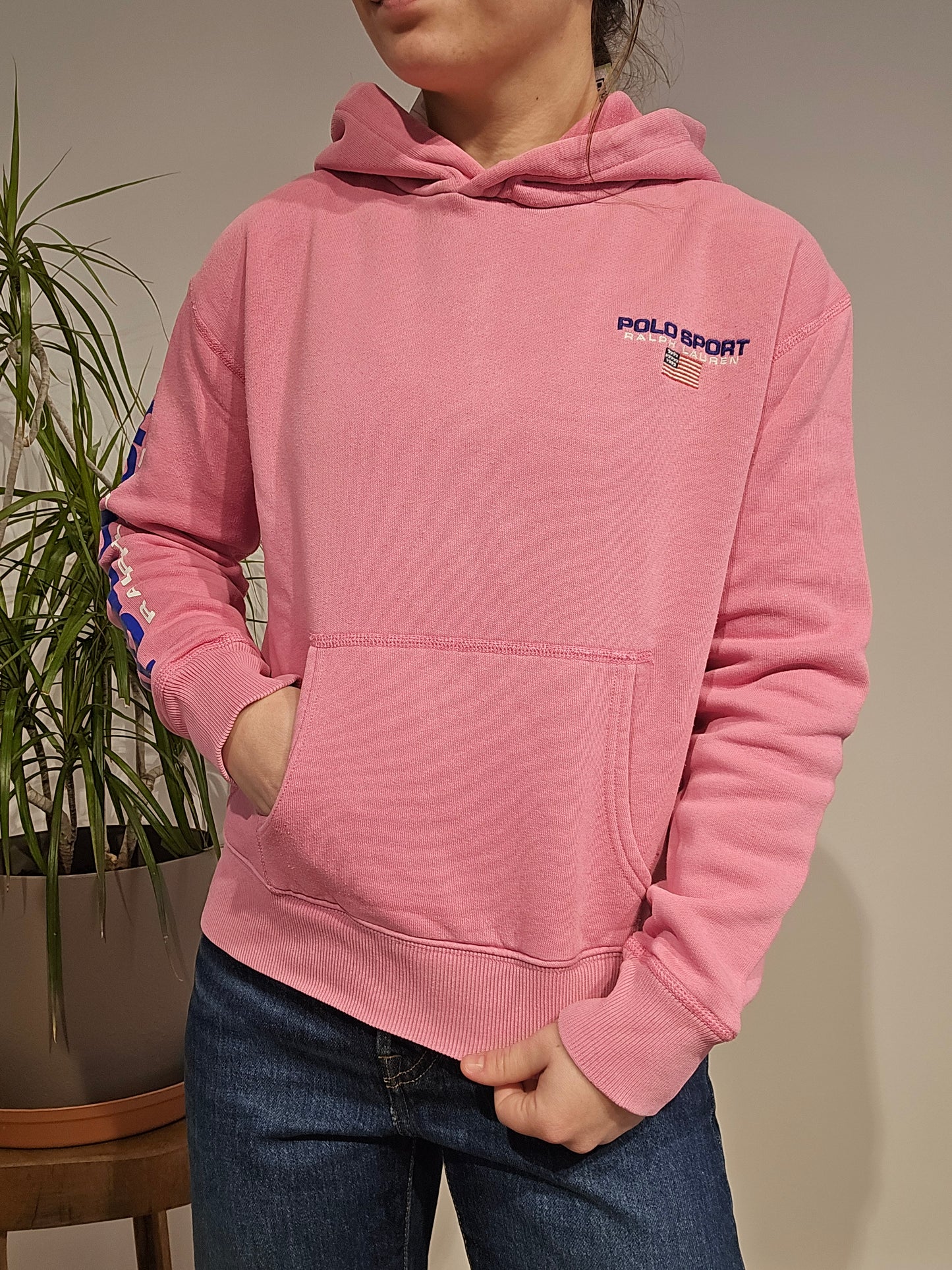 Sweat à capuche rose - XS/S