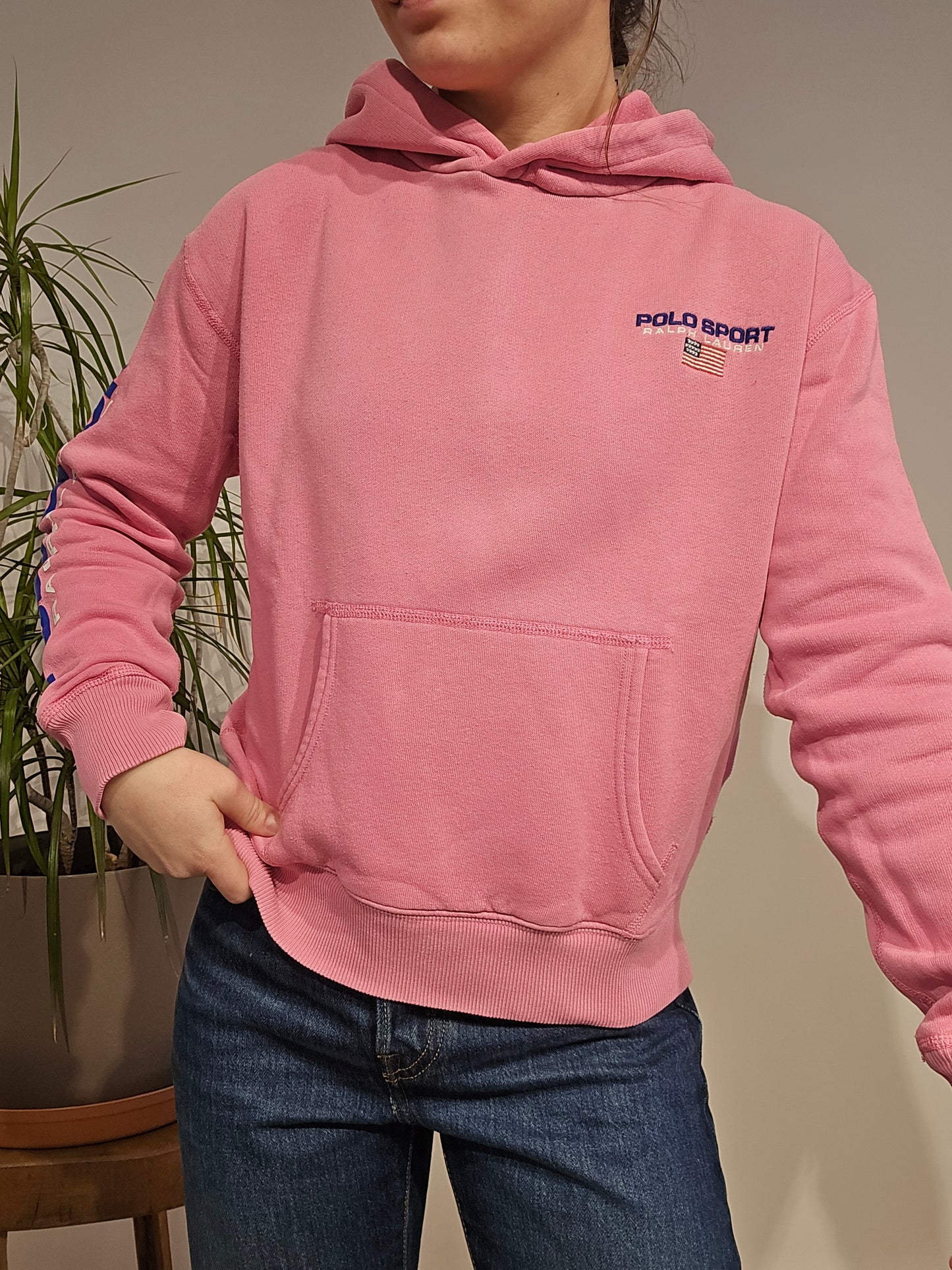 Sweat à capuche rose - XS/S
