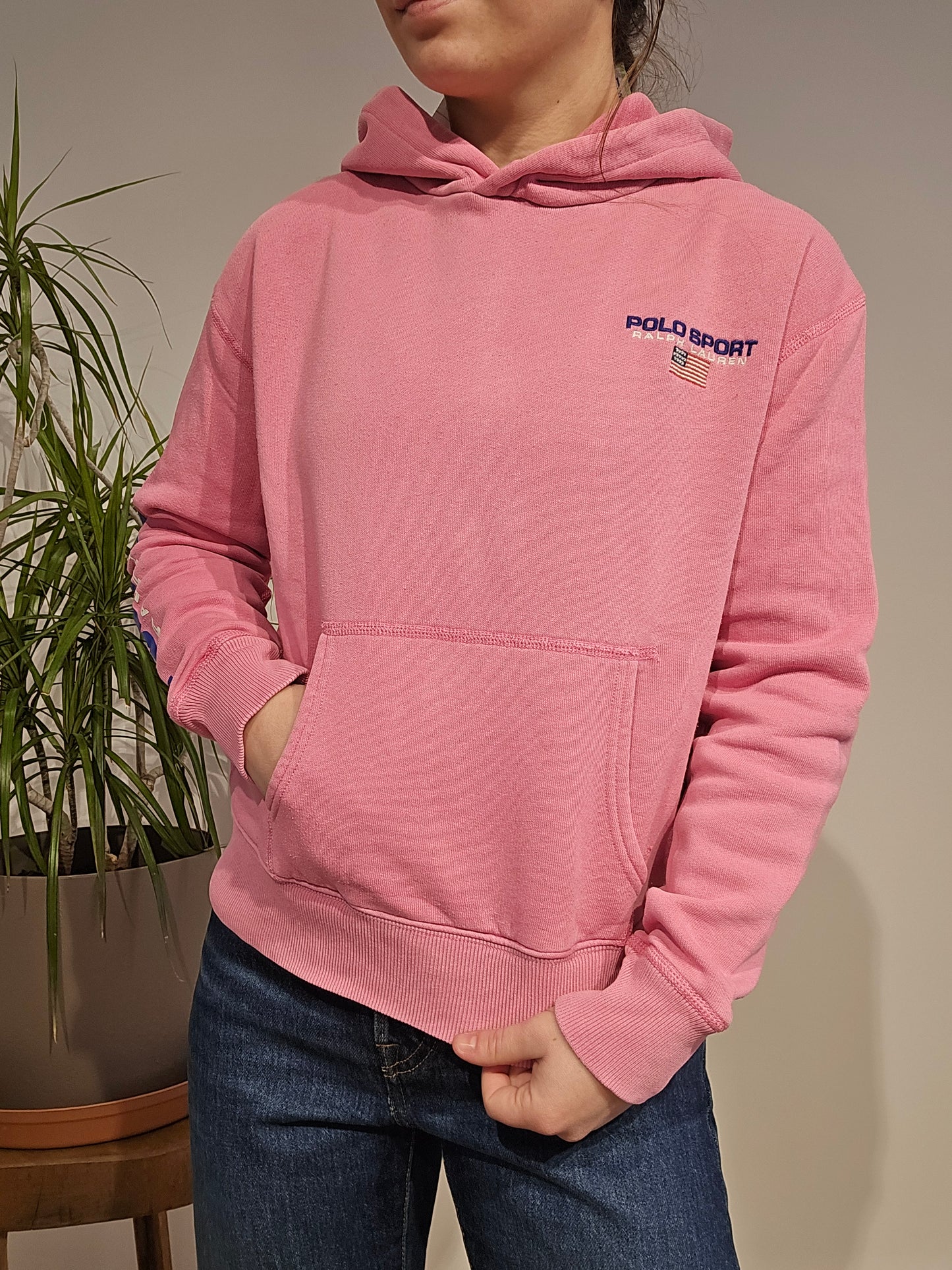 Sweat à capuche rose - XS/S