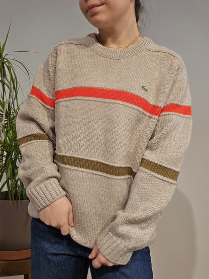 Pull col rond en maille des années 90' - S/M