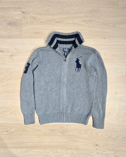 Veste en maille gris - XS