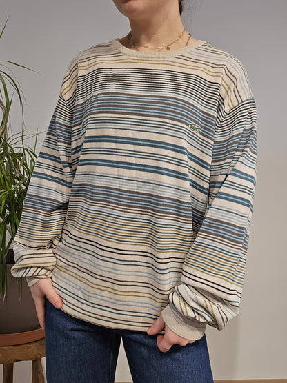Pull à rayures - XL