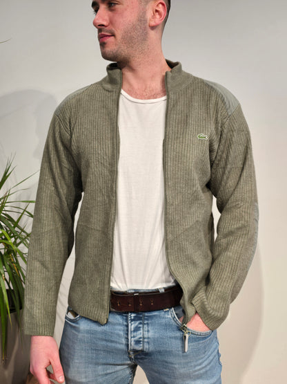 Veste en maille kaki des années 90' - S