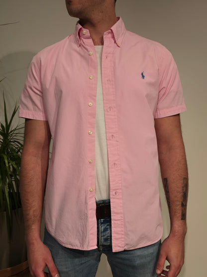 Chemise en coton rose - M