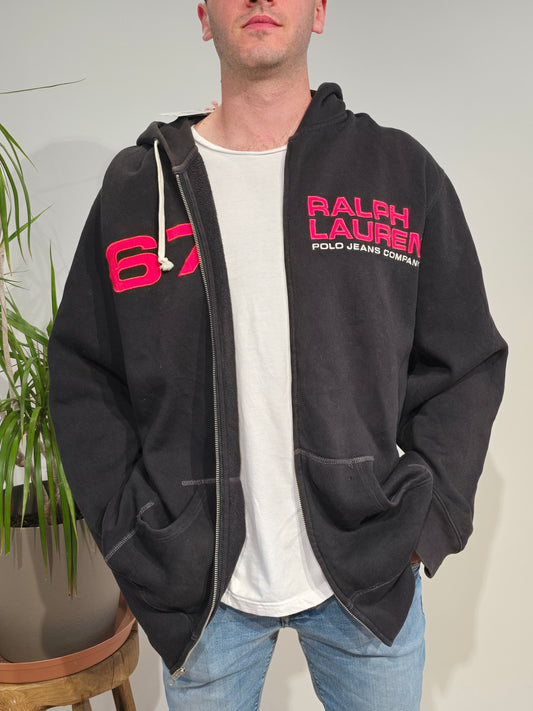 Veste à capuche noir - 3XL