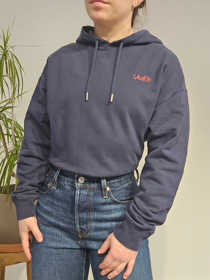 Sweat à capuche marine collection Live ! - XS