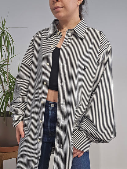 Chemise en coton à rayures - XL/XXL