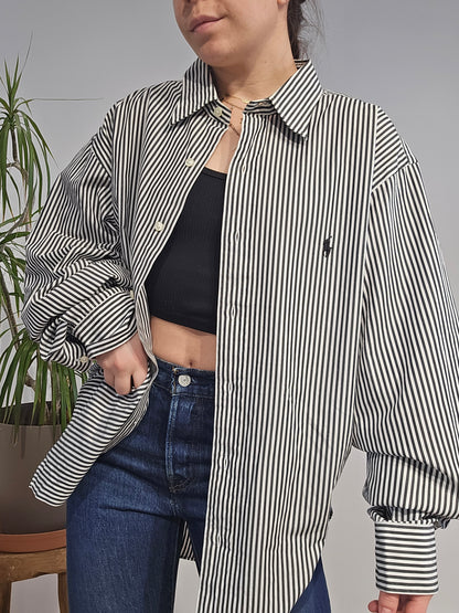 Chemise en coton à rayures - XL/XXL