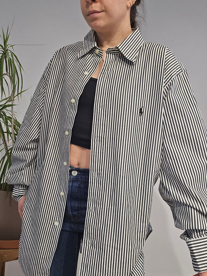 Chemise en coton à rayures - XL/XXL