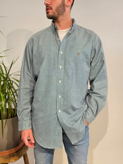 Chemise en coton à petits motifs - XL