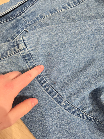 Chemise en coton effet jean - XL