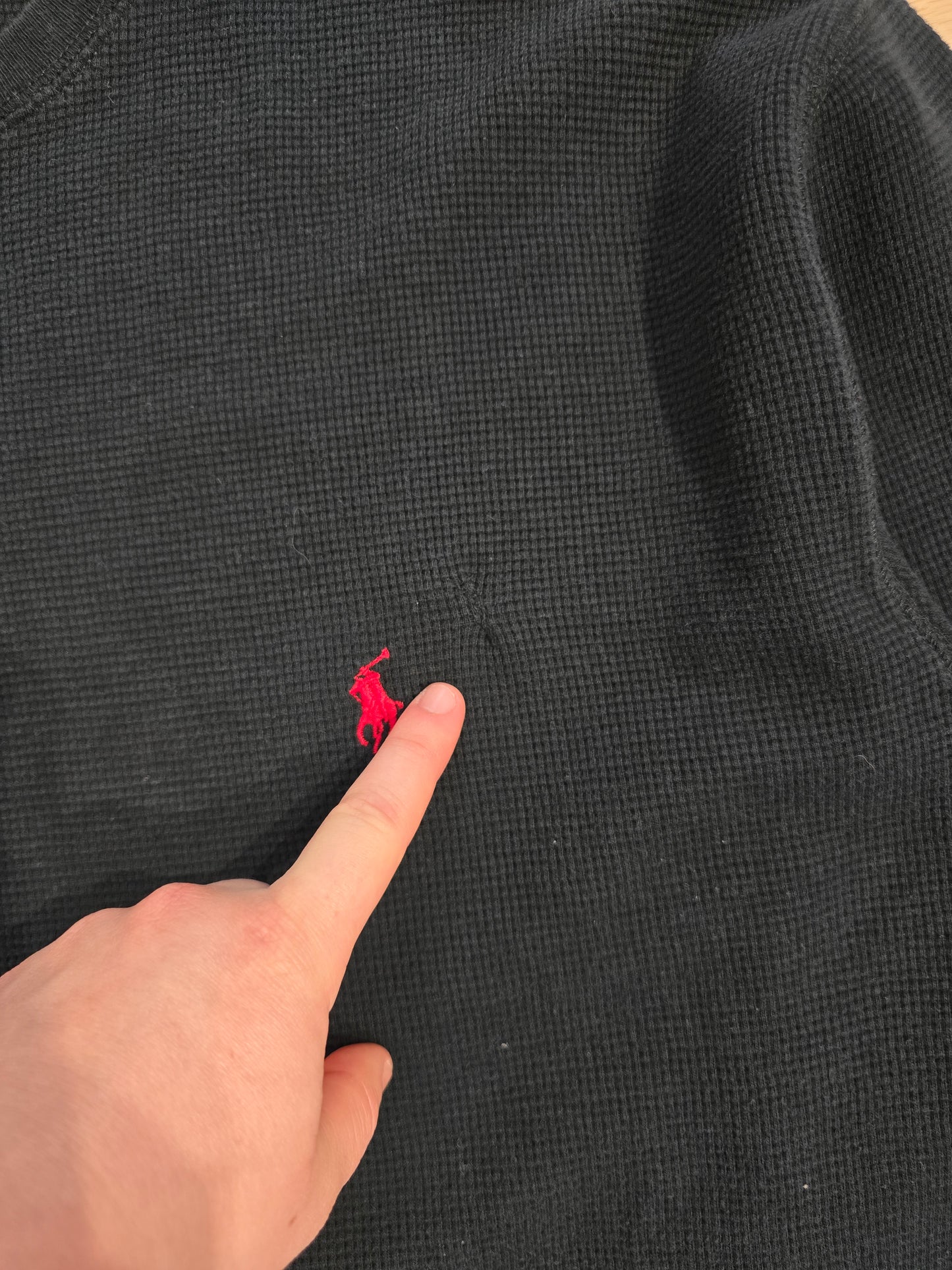 Pull léger en coton noir - XL/2XL