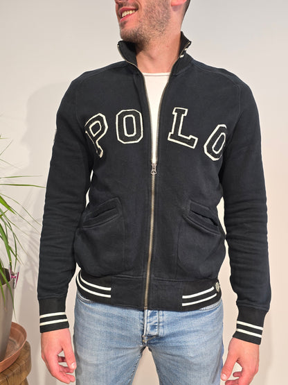 Veste en coton noir "polo" - S