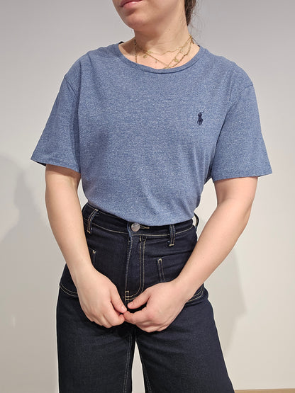 Tee-shirt silm fit en coton - L
