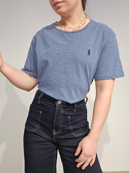 Tee-shirt silm fit en coton - L