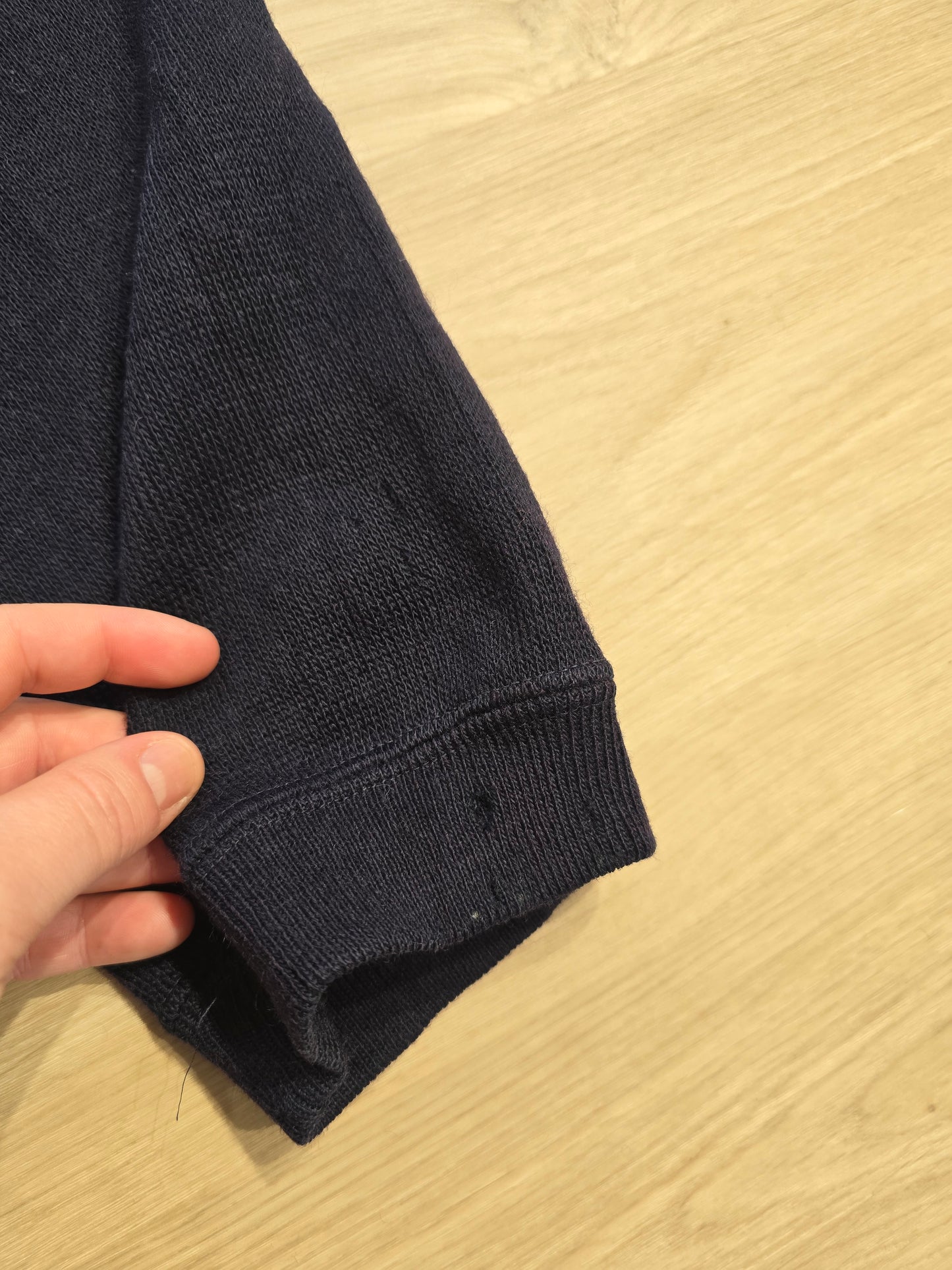 Pull bleu marine et rouge - XL