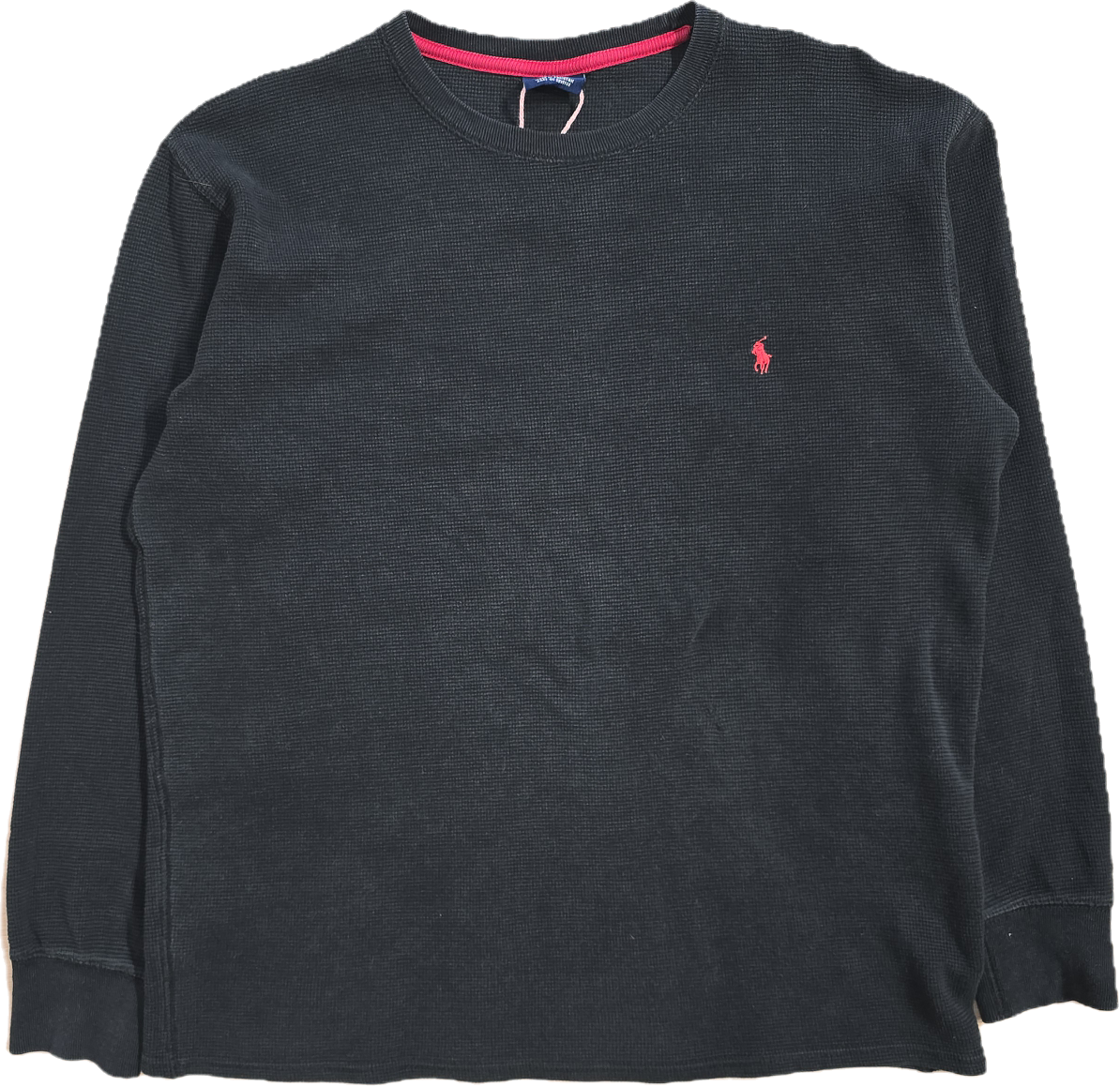 Pull léger en coton noir - XL