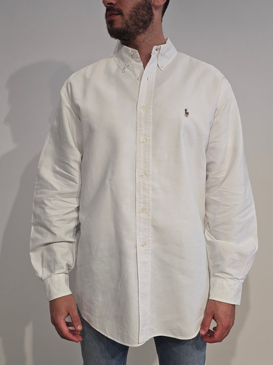 Chemise en coton blanc - XL