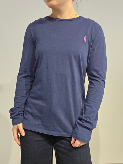 Tee-shirt manches longues marine - M/L