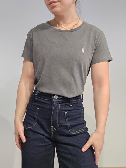 Tee-shirt en coton gris - M/L