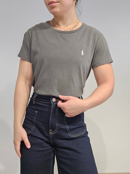 Tee-shirt en coton gris - M/L