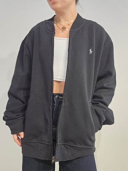 Veste en coton noir - XL