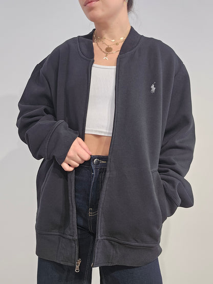 Veste en coton noir - XL