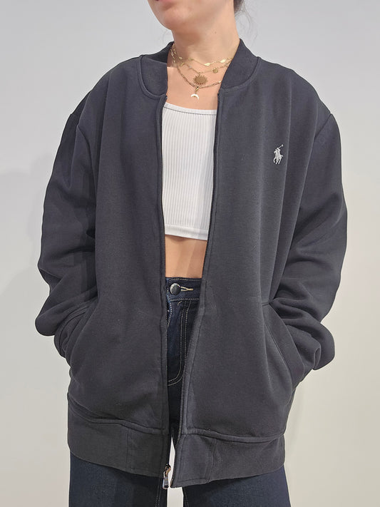 Veste en coton noir - XL