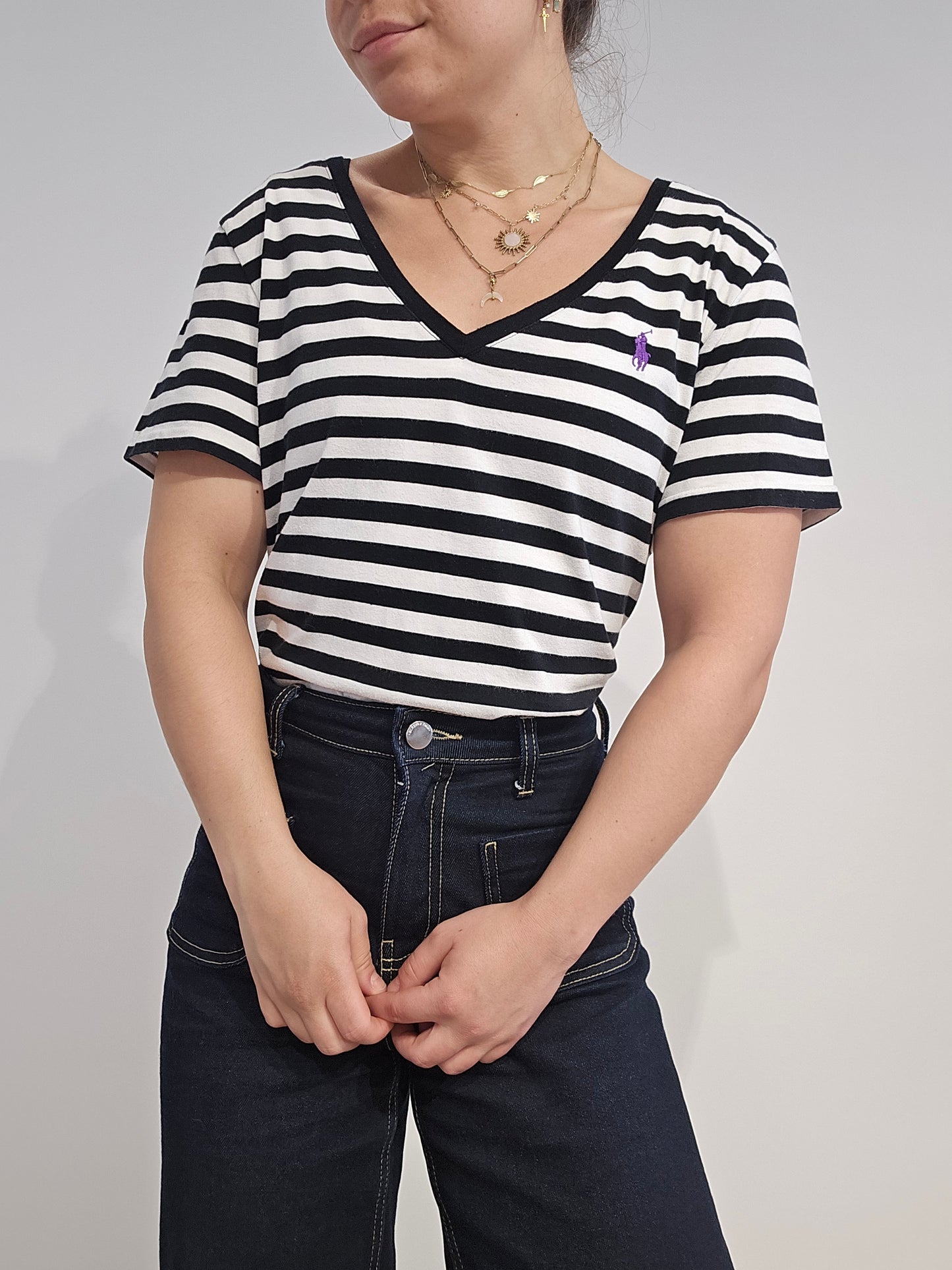 Tee-shirt marinière - L/XL