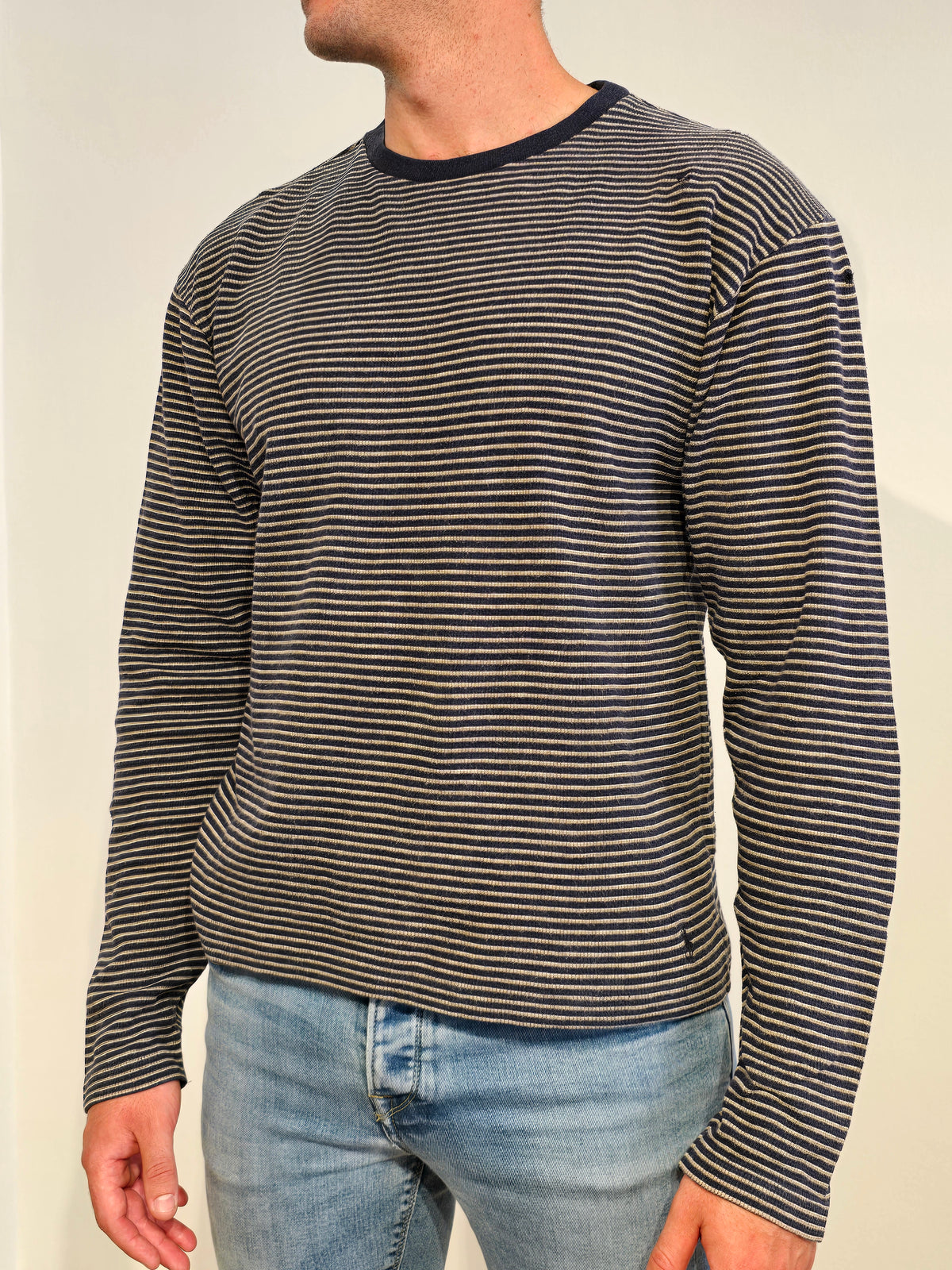 Pull léger à rayures - L