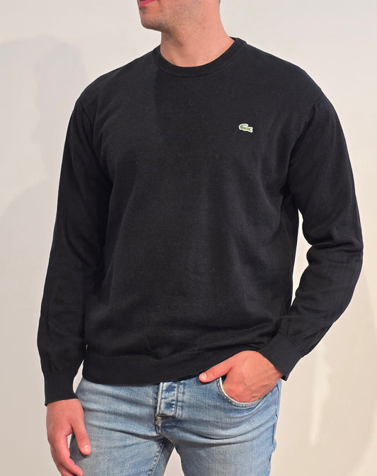 Pull en coton noir - L