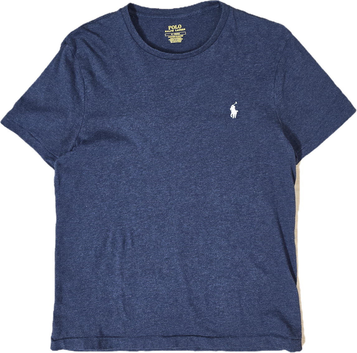 Tee-shirt en coton bleu - M