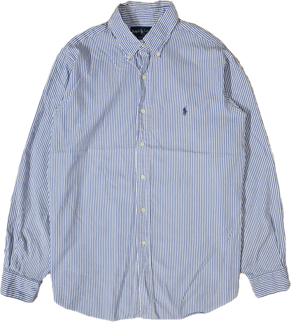 Chemise en coton à rayures - XL