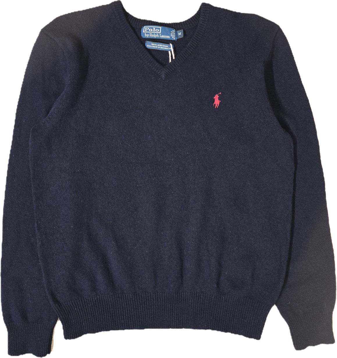 Pull en laine marine - M