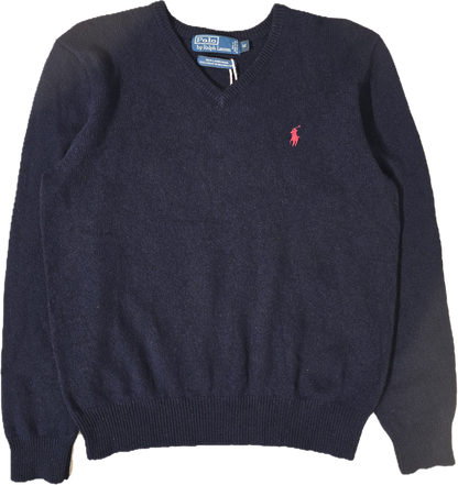 Pull en laine marine - M