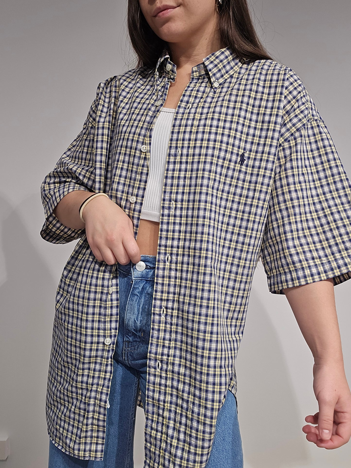 Chemise à carreaux - XL