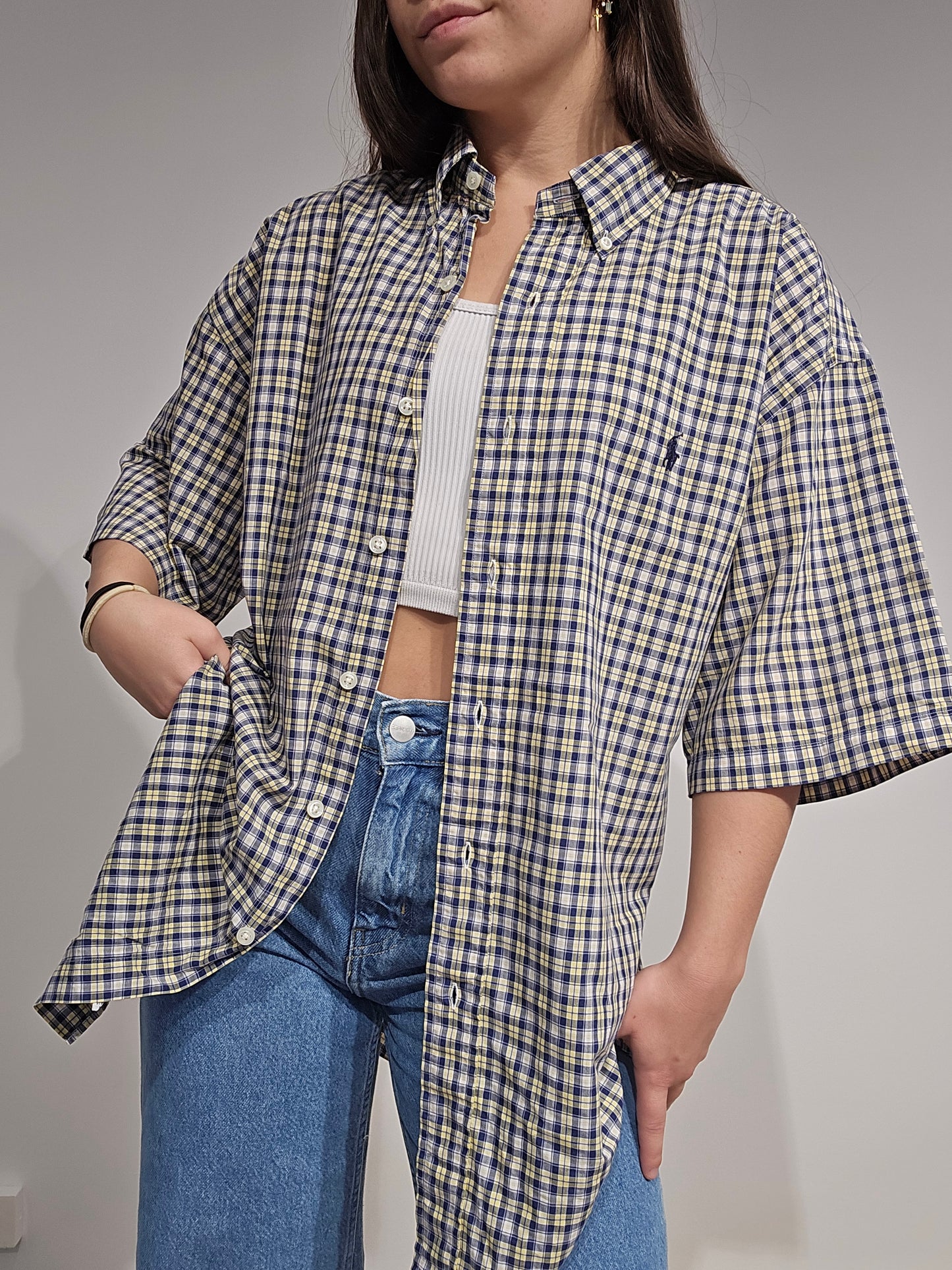 Chemise à carreaux - XL