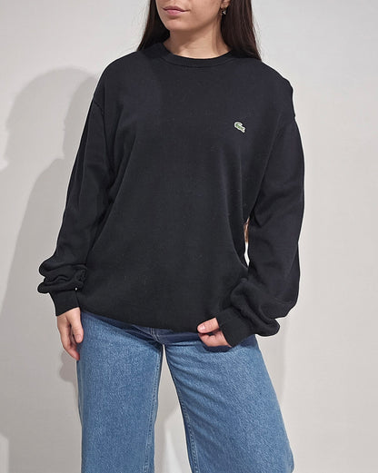 Pull en coton noir - L/XL