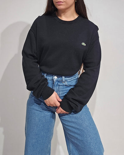 Pull en coton noir - L/XL