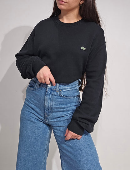 Pull en coton noir - L/XL