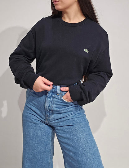 Pull en coton noir - L/XL